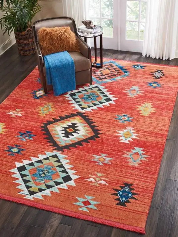 Custom Design Moroccan Area Rug Boho Style